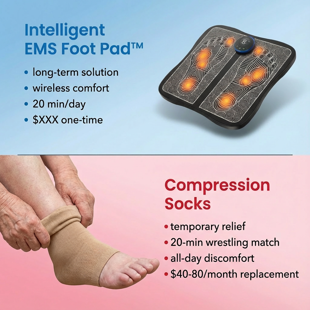 Intelligent EMS Massage Foot Pad
