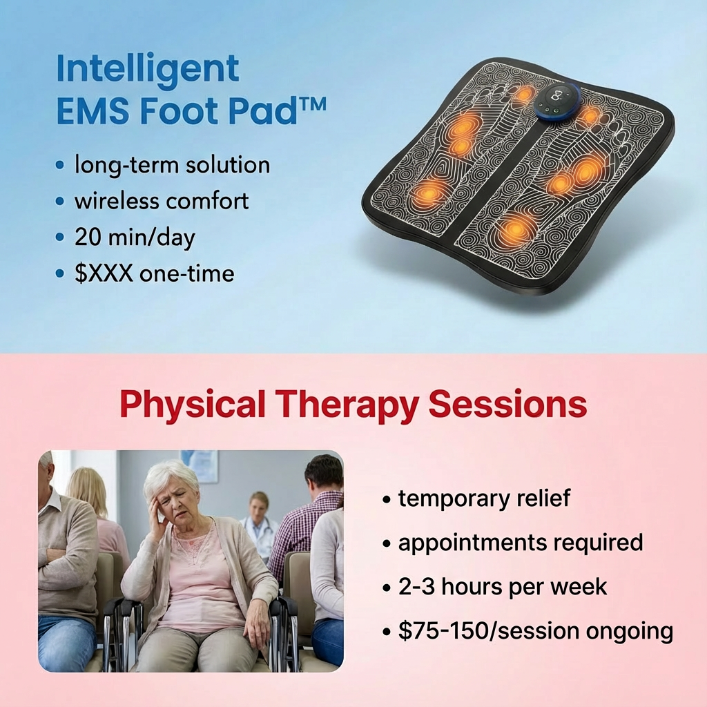 Intelligent EMS Massage Foot Pad