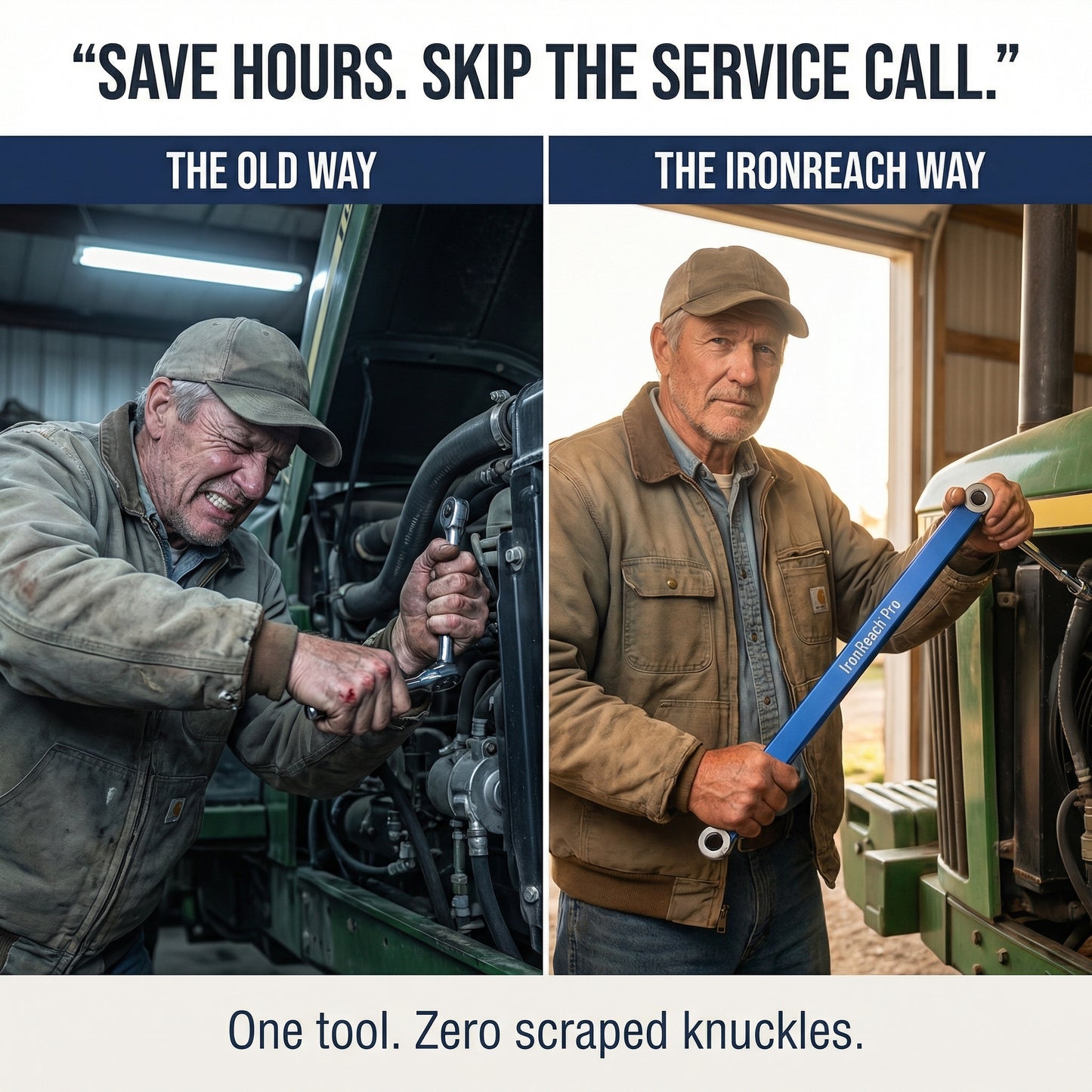 The IronReach Pro Offset Extension Wrench