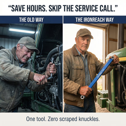 The IronReach Pro Offset Extension Wrench