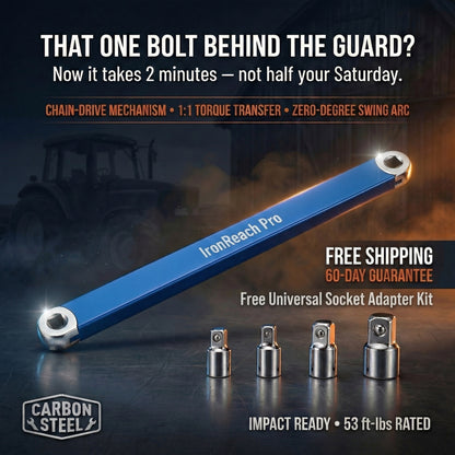 The IronReach Pro Offset Extension Wrench