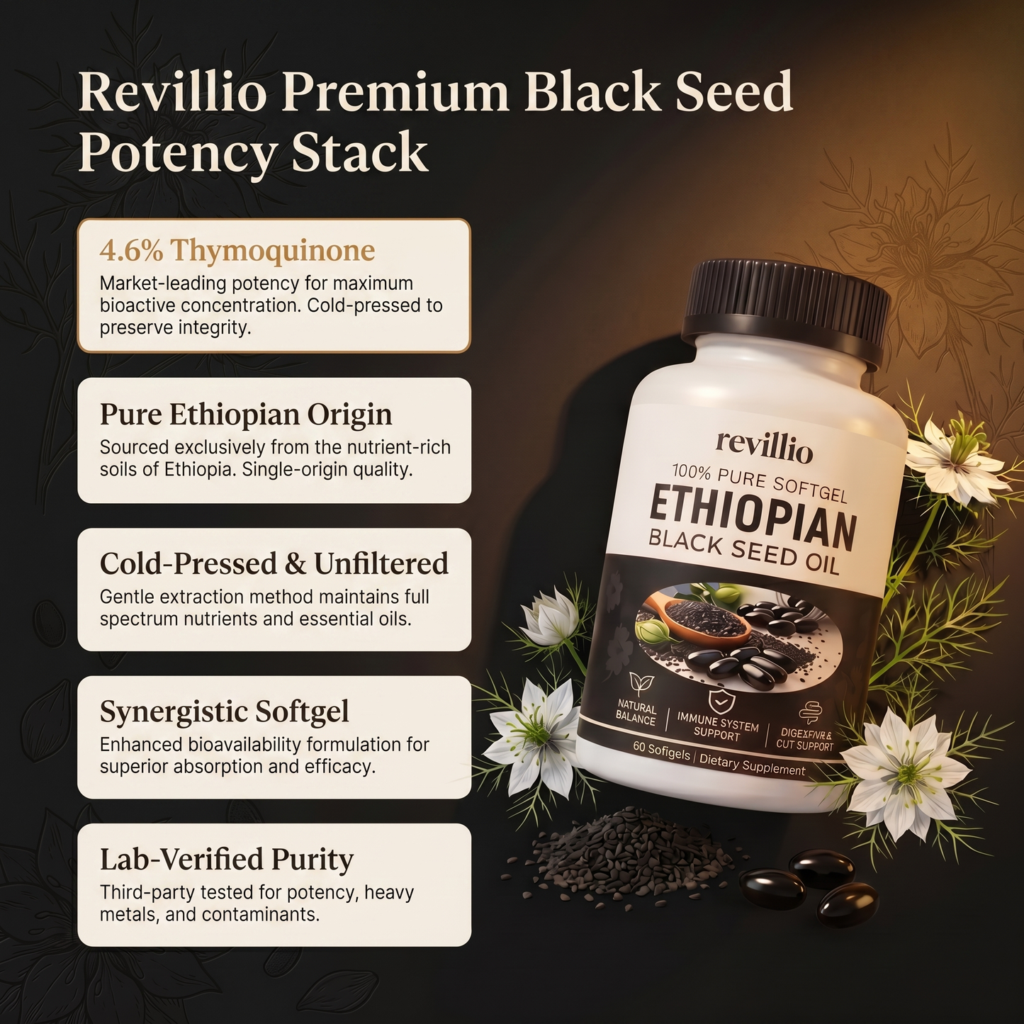 Revillio - Ethiopian Black Seed Oil