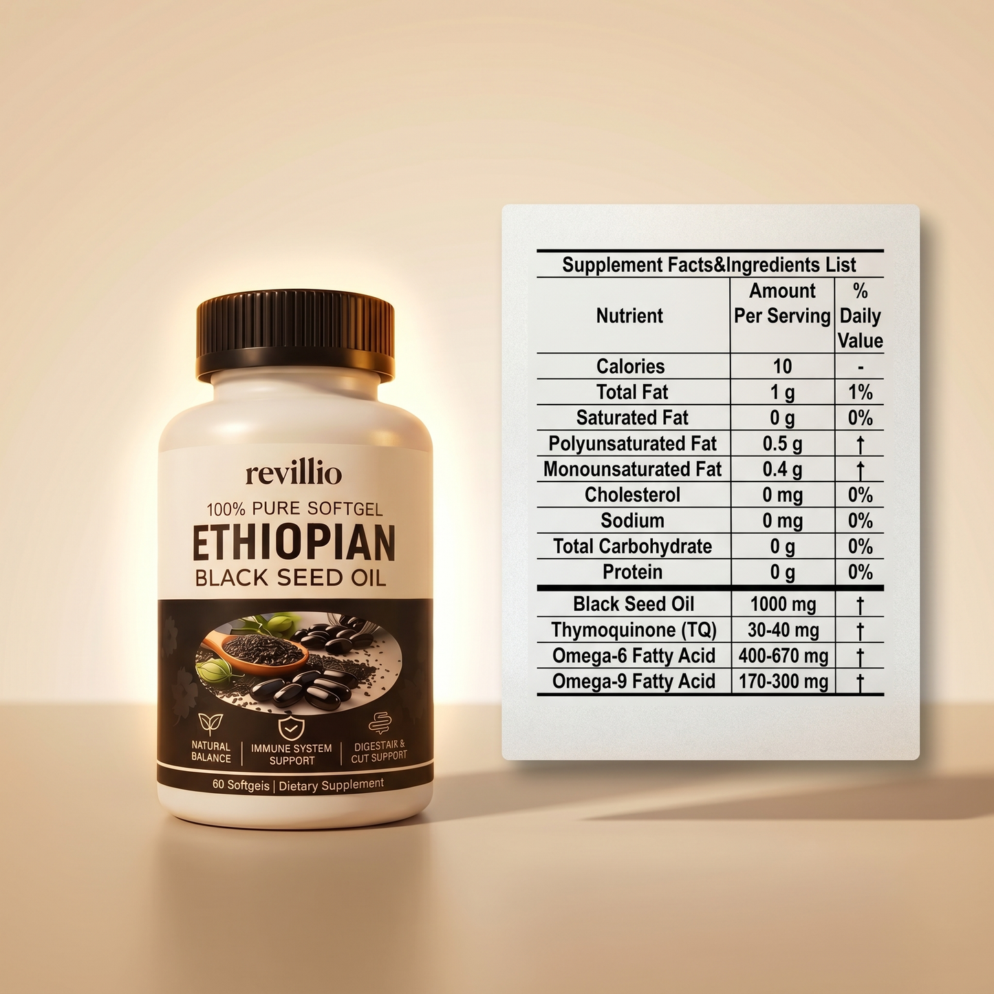 Revillio - Ethiopian Black Seed Oil